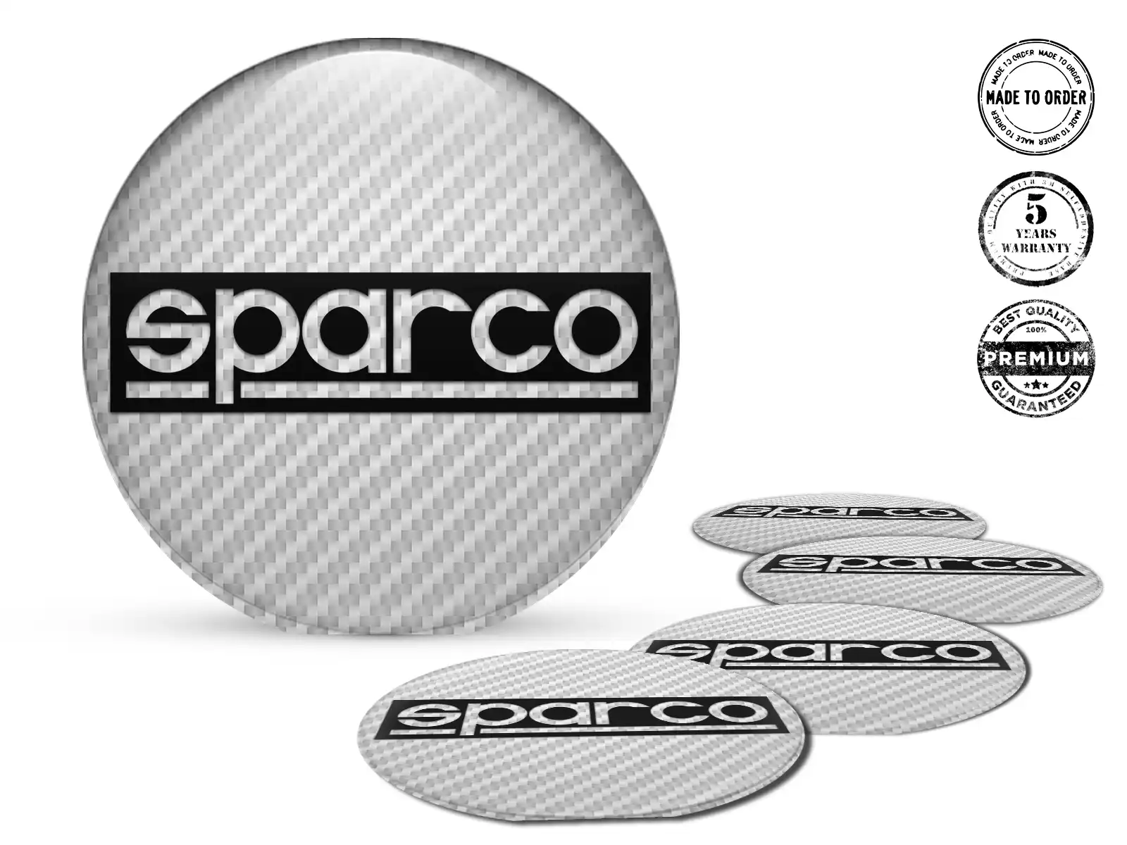 Sparco Silikonsticker Fortschrittlich Radiant Flow Grid